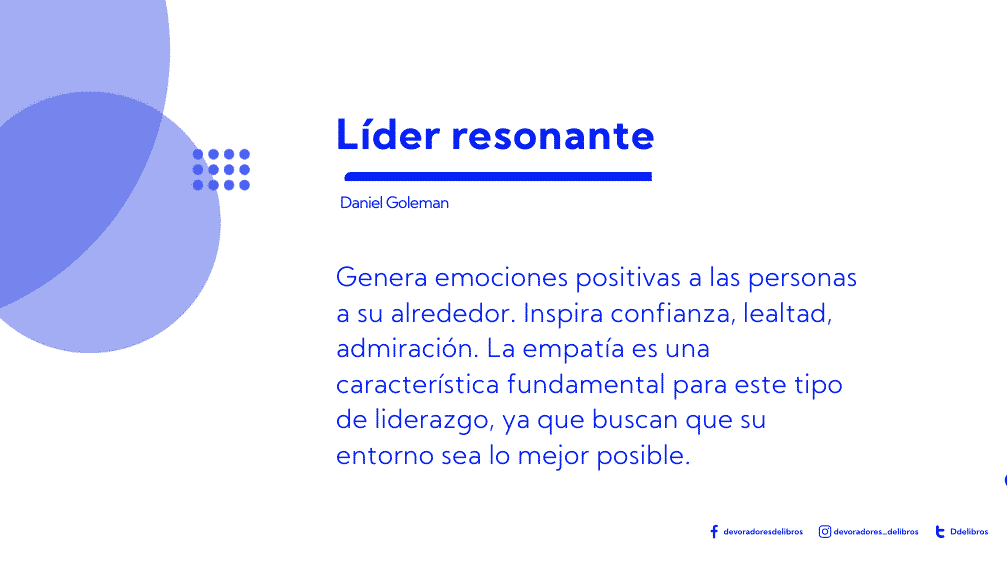 lider resonante daniel goleman