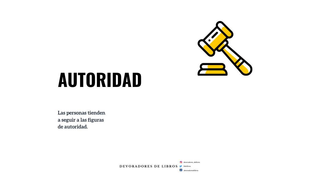 metodo de persuasión autoridad