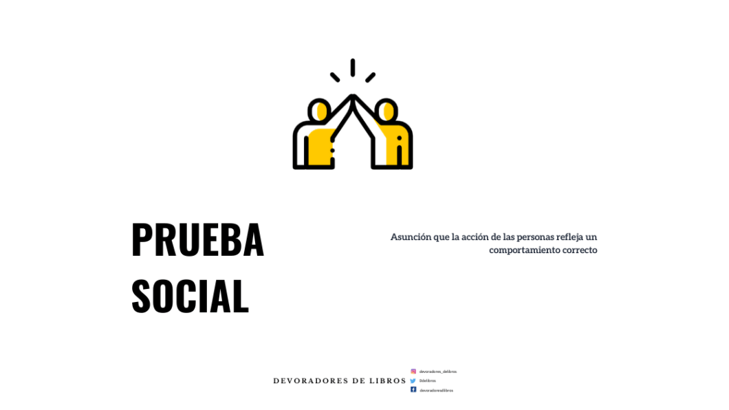 metodo de persuasión prueba social 