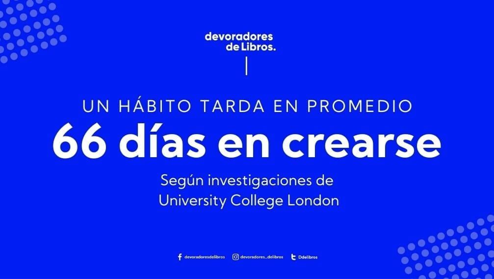 dias para crear un habito según College London dias para crear un habito