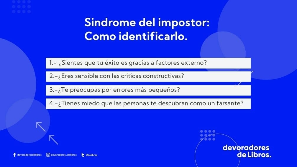 Cómo identificar el sindrome del impostor identifica el sindrome del impostor
