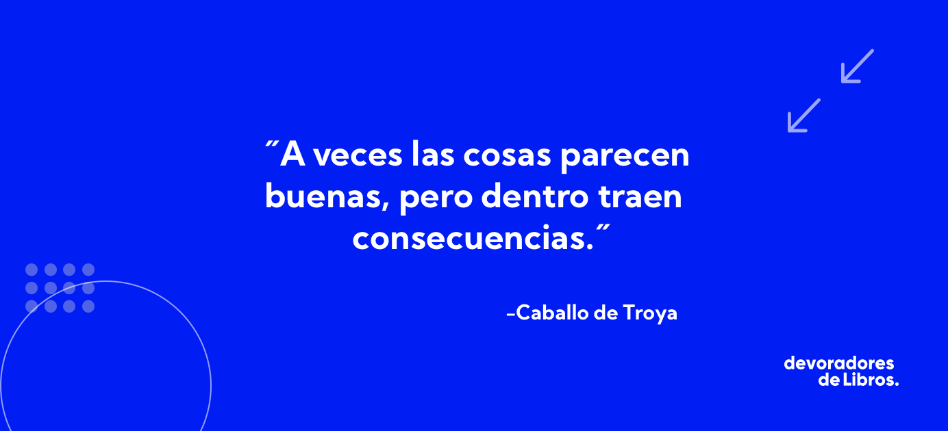 frase caballo de troya