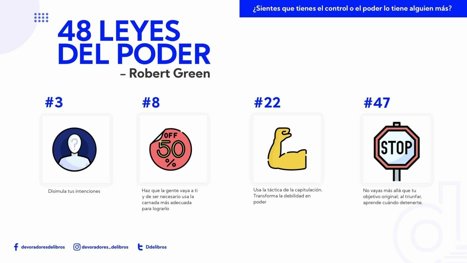 48 leyes del poder de Robert Green 