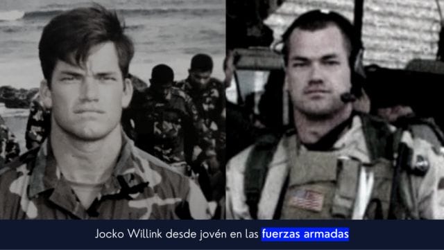 Jocko Willink joven en las fuerzas armadas