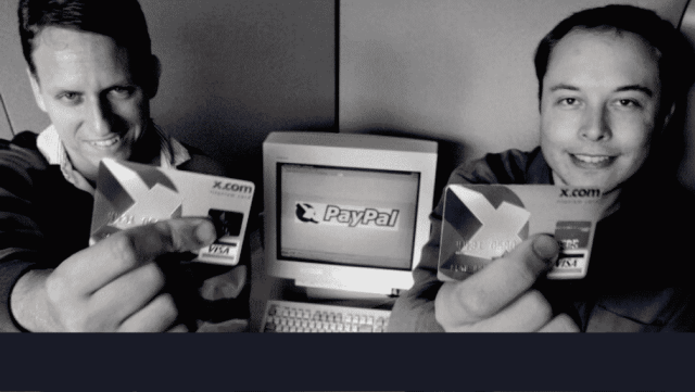 Peter Thiel y Elon Musk fundaron Paypal